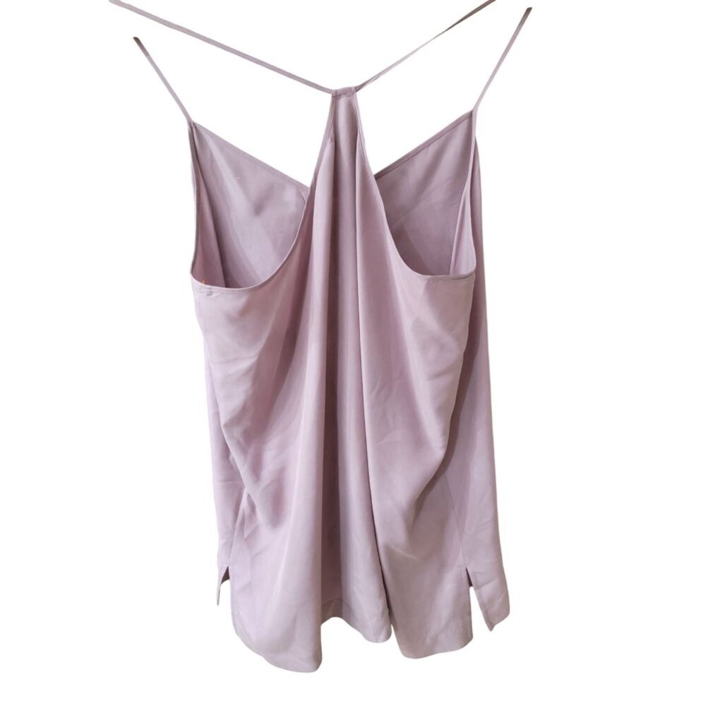 Madewell Womens Silk Racerback Tank Top - Picture 3 of 4